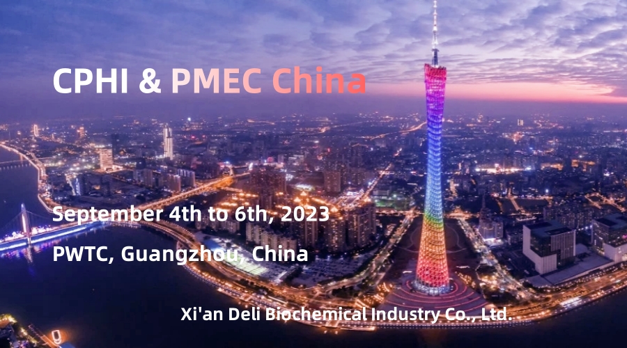 Xi'an Deli Biochemical Industry Co., Ltd. onthult hydroxypropyl betadex en Betadex Sulfobutyl Ether Sodium op CPHI & PMEC China Exhibition