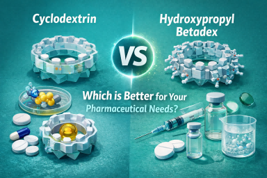Cyclodextrine versus Hydroxypropyl Betadex: welke is beter voor uw farmaceutische behoeften?